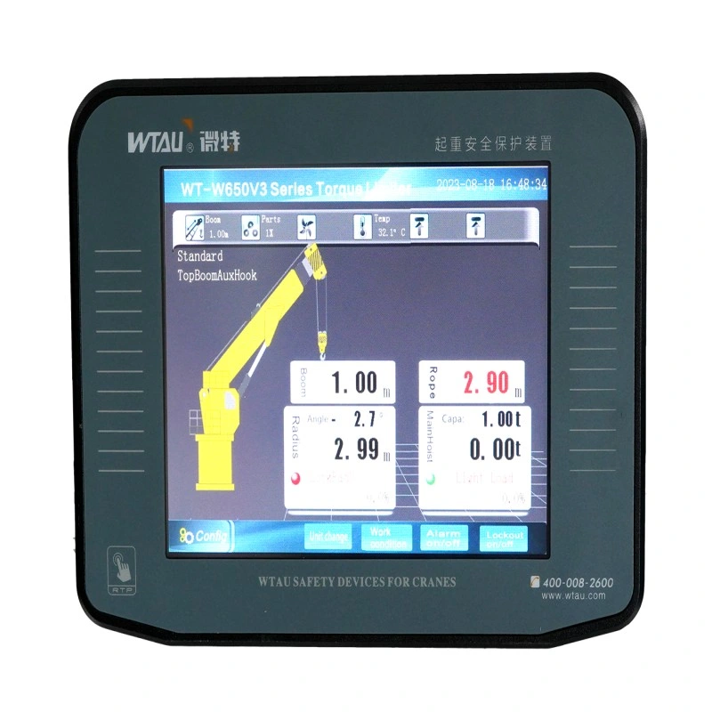 Atex-Certified Oil Rigs Offshore Crane Safe Load Monitoring System for Boom-Type Crane