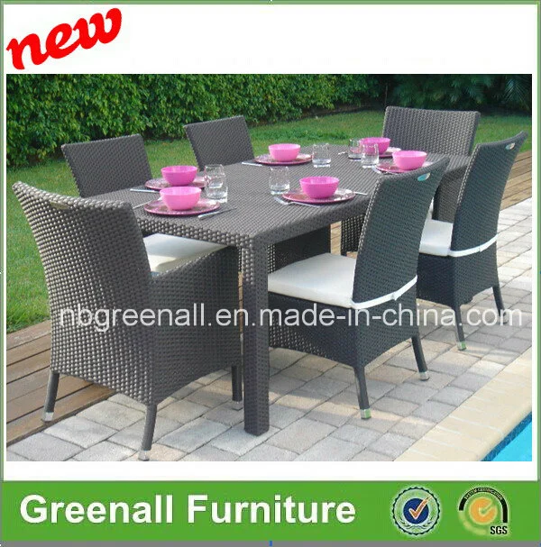 Outdoor Patio Hotel Project Poly Rattan Wicker Table Chair Setting Garden Furniture