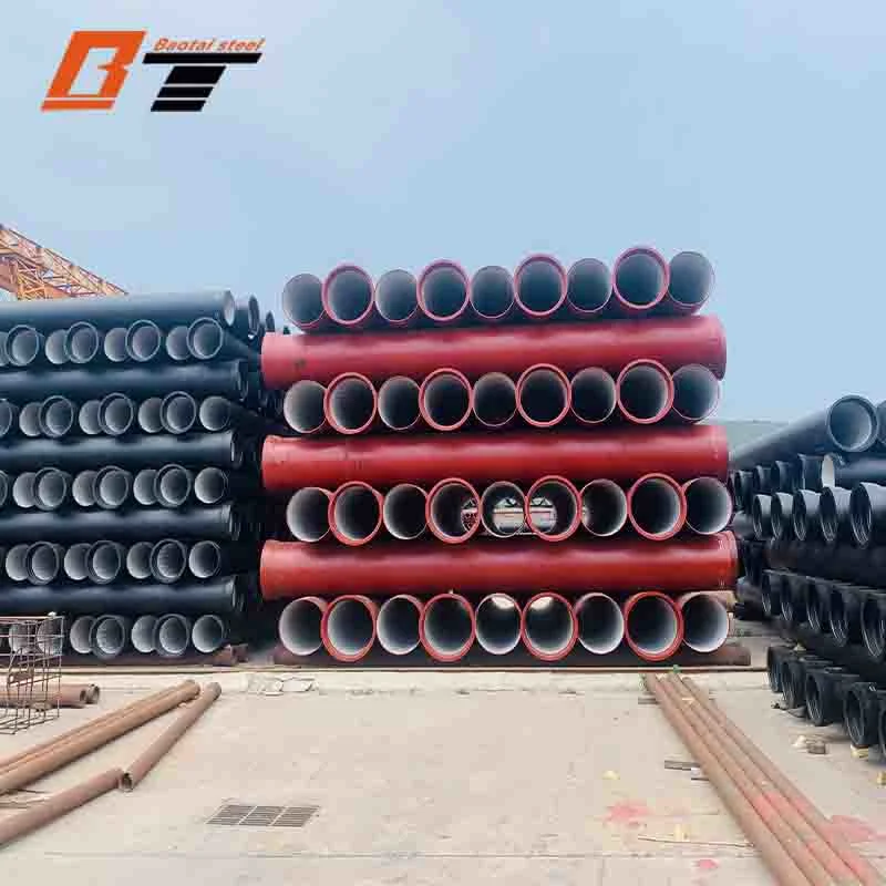 Ductile Iron Pipe, Urban Water Supply Pipe, Municipal Pipe, Outer Diameter 300mm Pipes Drinking Water Pipeline