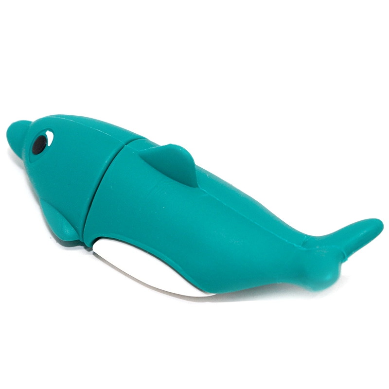 Wholesale/Supplier Custom 3D PVC Shark USB 2.0/3.0 8GB 16GB USB Disk