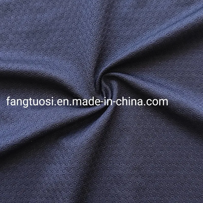 Stretchy Solid Color Cooling 87 Nylon 13 Spandex Blend Textile Fabric for T-Shirt