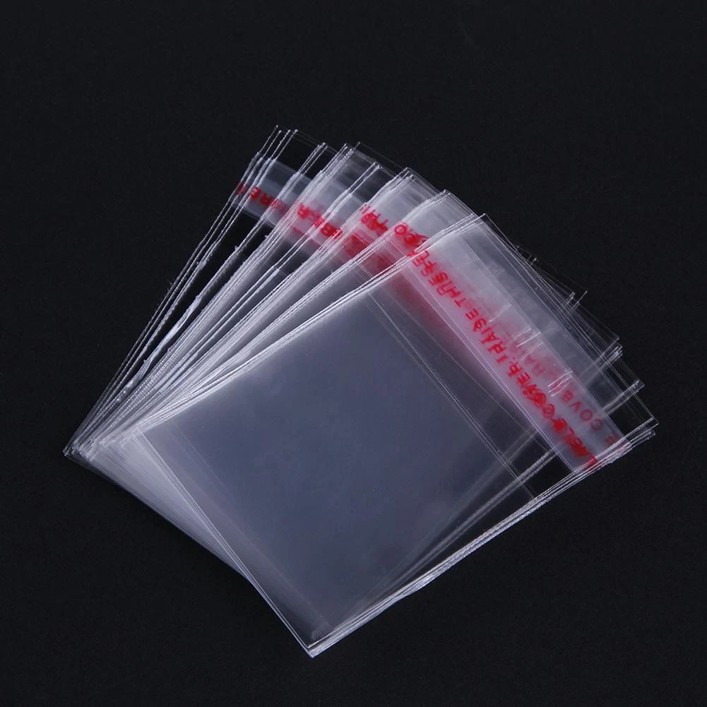 Transparente OPP-Beutel Verpackung Plastiktüten mit selbstklebenden Dichtung