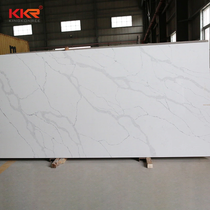 Artificial Quartz Stone for Solid Surface/ Building Material with SGS Standards (Calacatta)