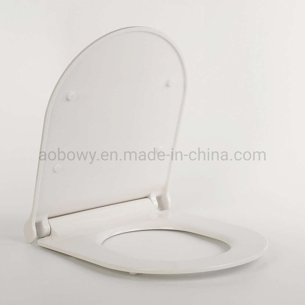 Manufacturer Export Urea Slow-Close Toilet Lid, U-Shape, Sanitary Accessory (Au101)