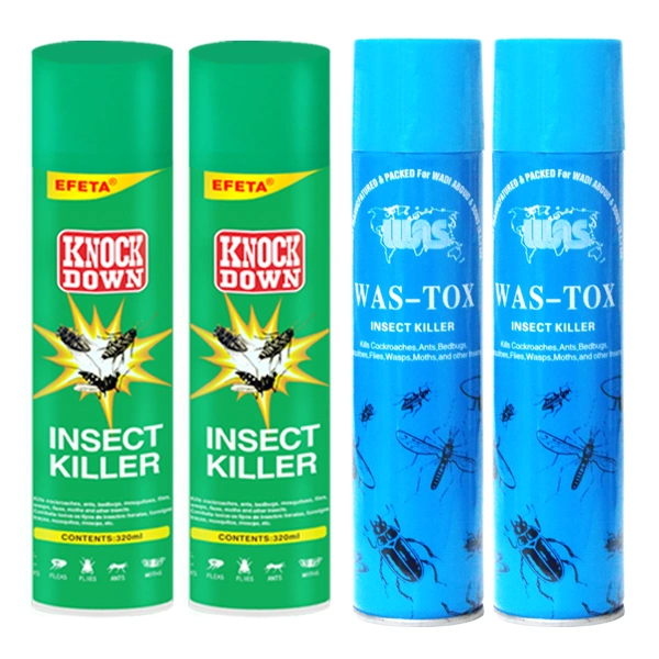 300ml insecticida de alta calidad Mosquito Aerosol Control de aspersión insectos