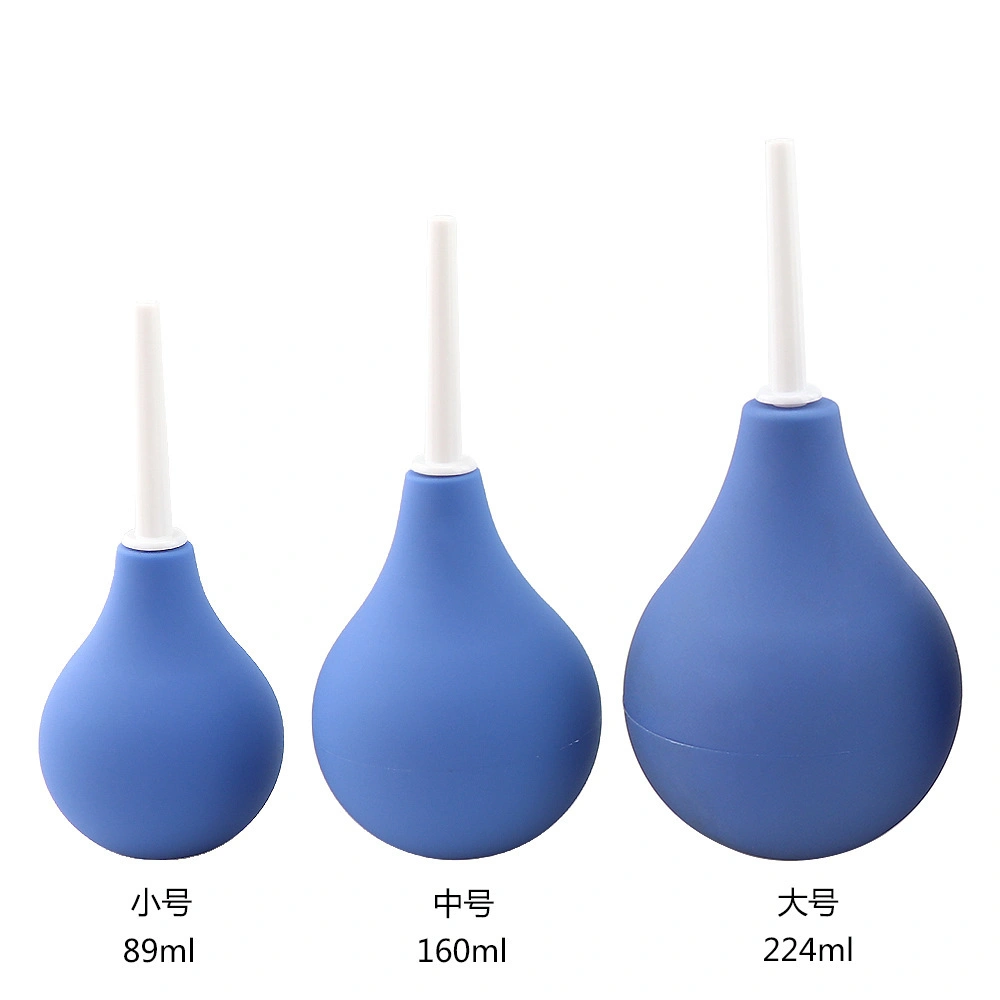 Silicone médical Douche sac pour le lavement, adulte pour le coït anal sex toy anal lavement de filtre à l'ampoule