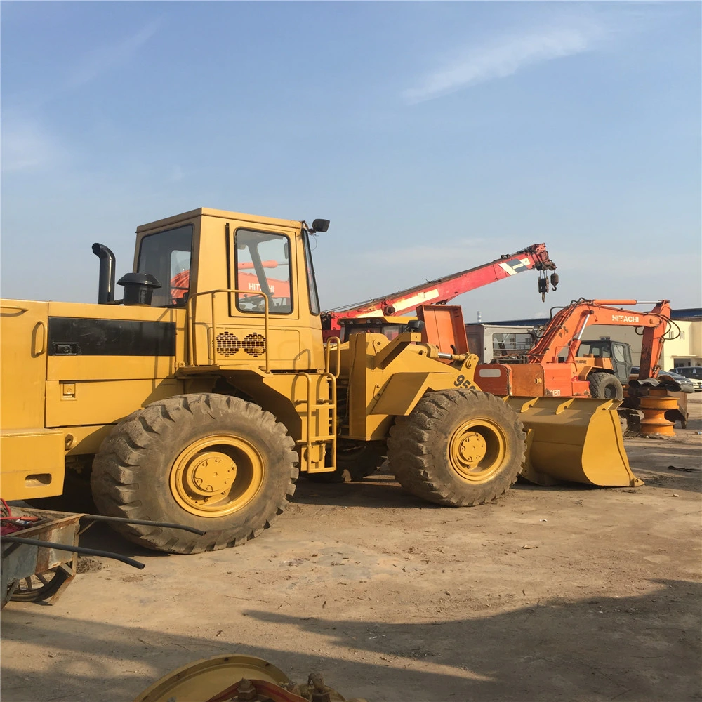 Equipo de construcción de pintura original cargadora de ruedas Cat 950e usado