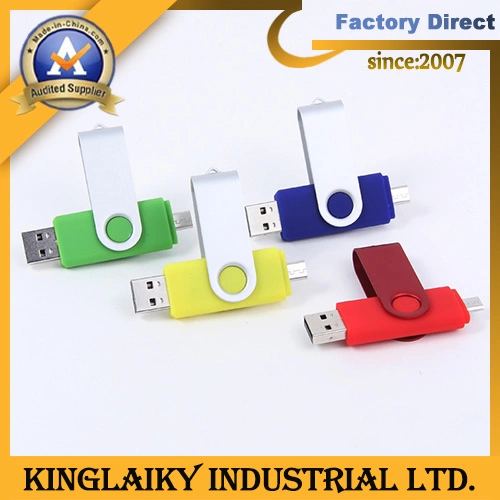 USB Flash Disk Swivel Design Memory Stick