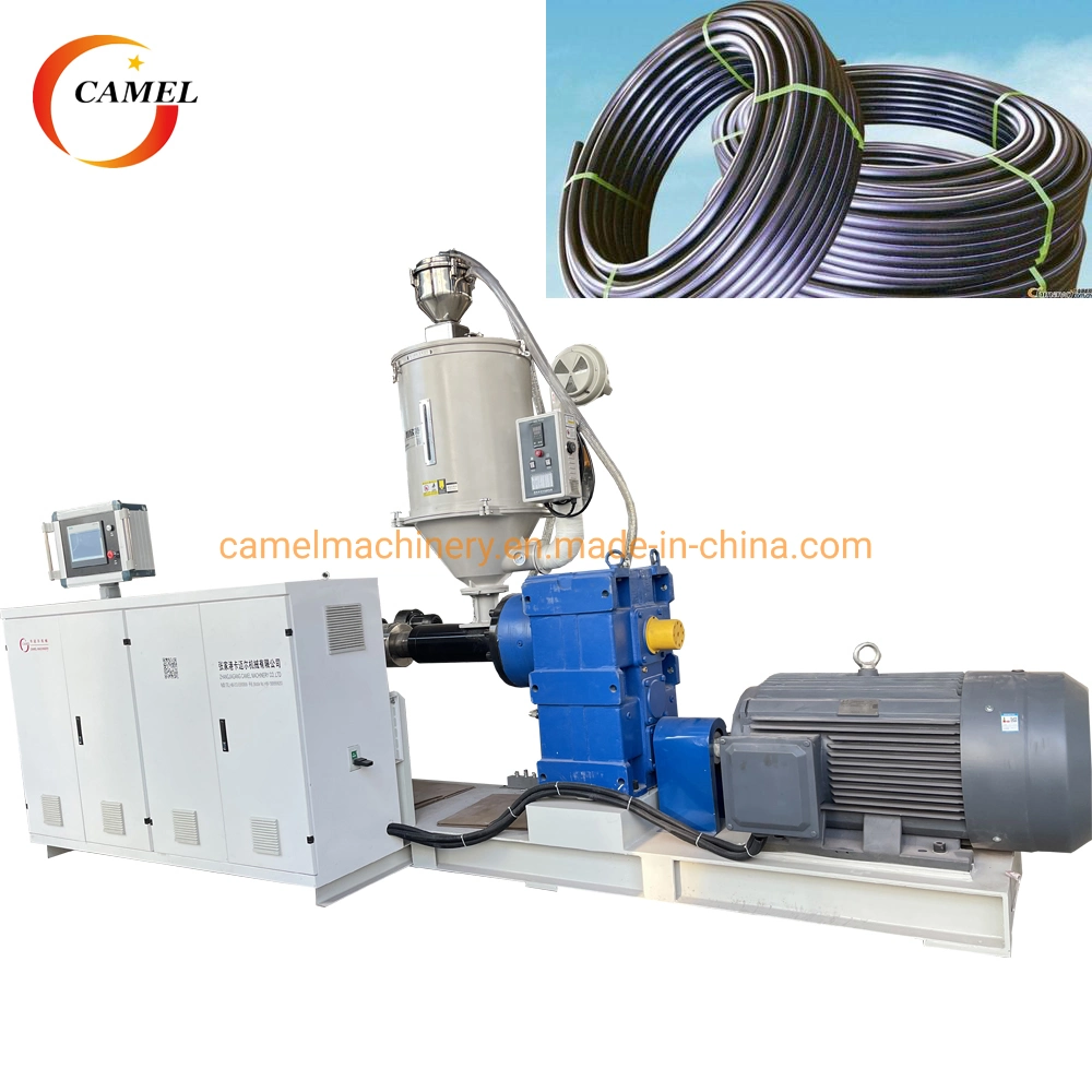 16-63mm PE PP Tube Extrusion Line HDPE Silicon Pipe Production Line PPR Fiber Glass Pipe Making Machine with Haul-off Machine Calibrator Cutter and Winder