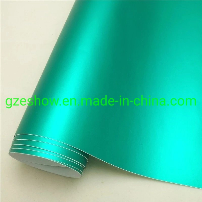 Satin Matte Tiffny Chrome PVC Decorative Film for Car