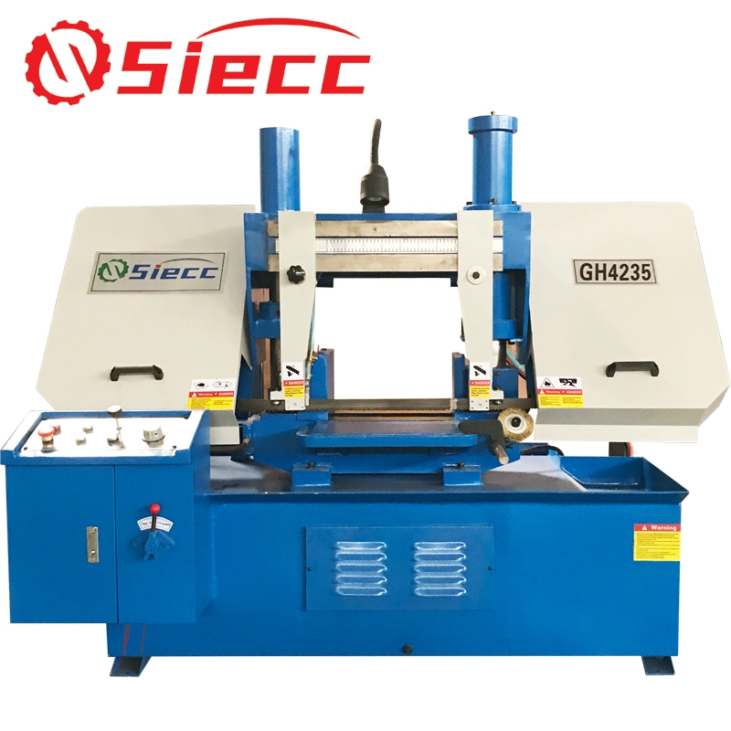 Gz4235 350mm 3kw 380V CNC Metal Sawing and Horizontal Steel Cutting Band