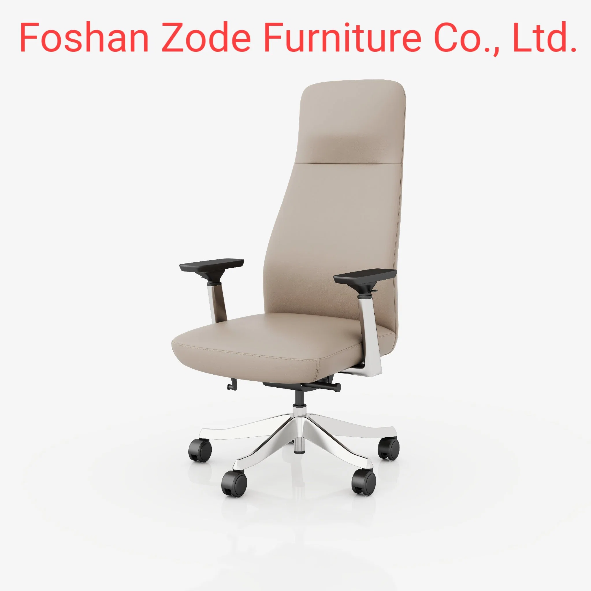 Zode Luxe Nouvelle Chaise de Bureau Exécutive Opérative Ergonomique en PU, Vente Chaude