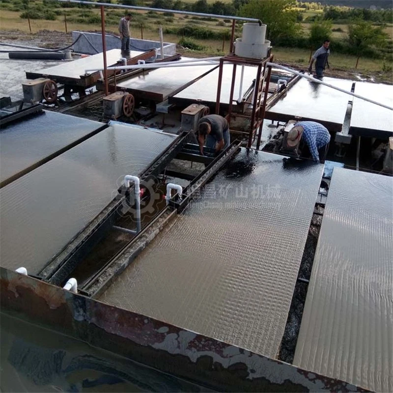 (Precio más económico) 1-TPH trituradora de mandíbulas separadora de gravedad rueda doble Wet Pan Mill Gold Mesa de agitación Equipo de procesamiento de minerales