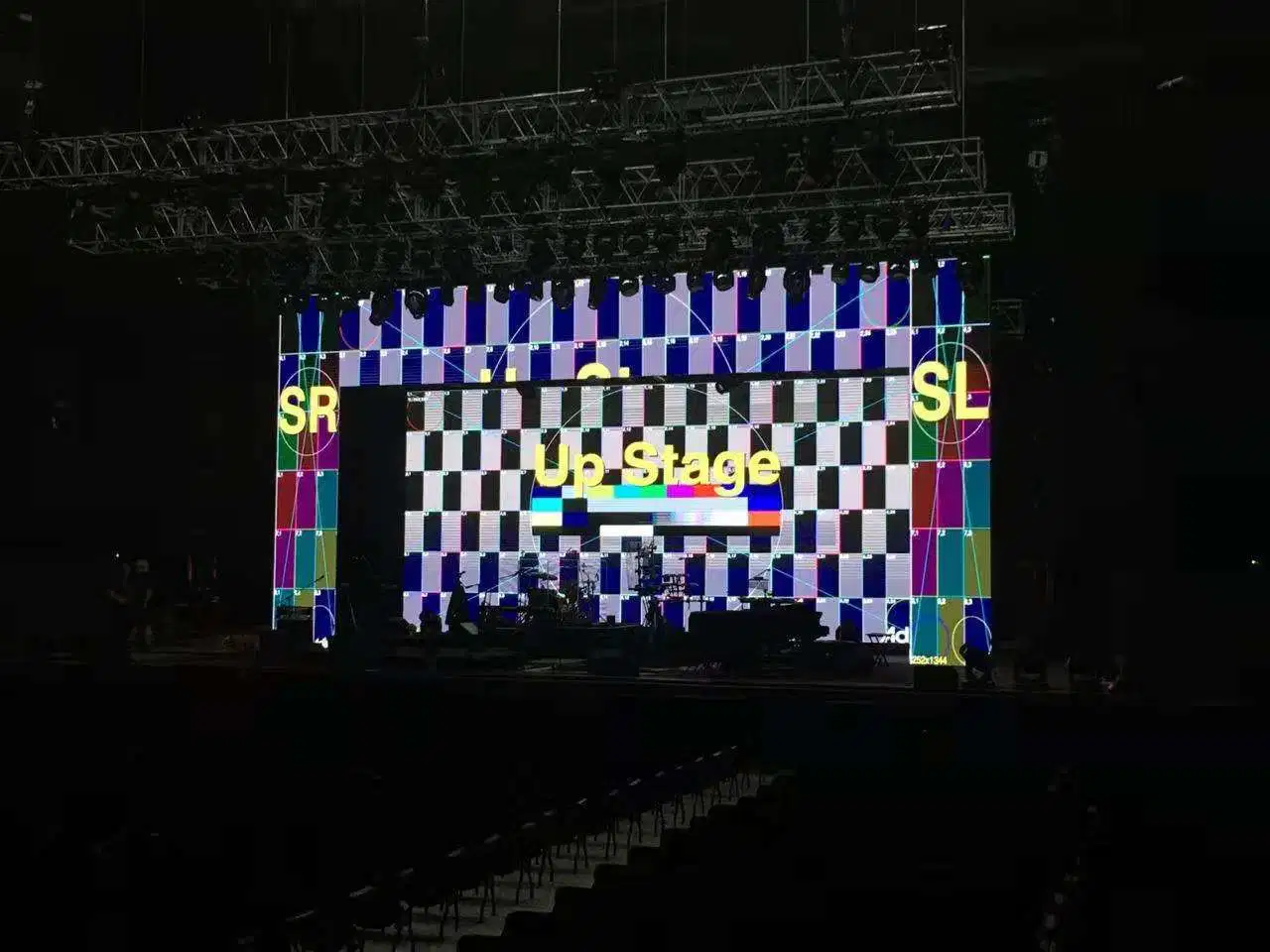 500X1000/500X500 P2,976/P3,91/P4,81 Außenvermietung LED-Bildschirm-Panel Bühne LED-Display