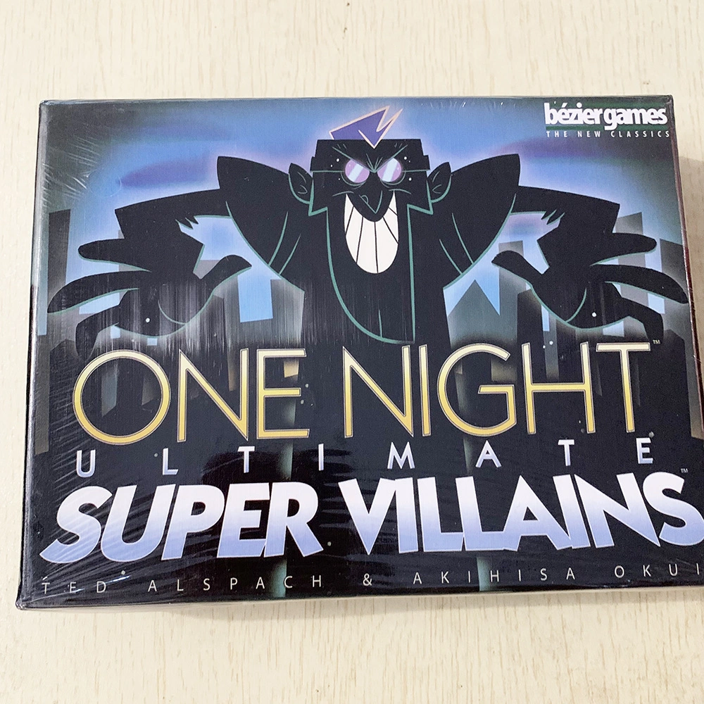 Spot English One Night Ultimate Werewolf One Night Ultimate Wolf Jogo de mesa conjunto completo de cartas