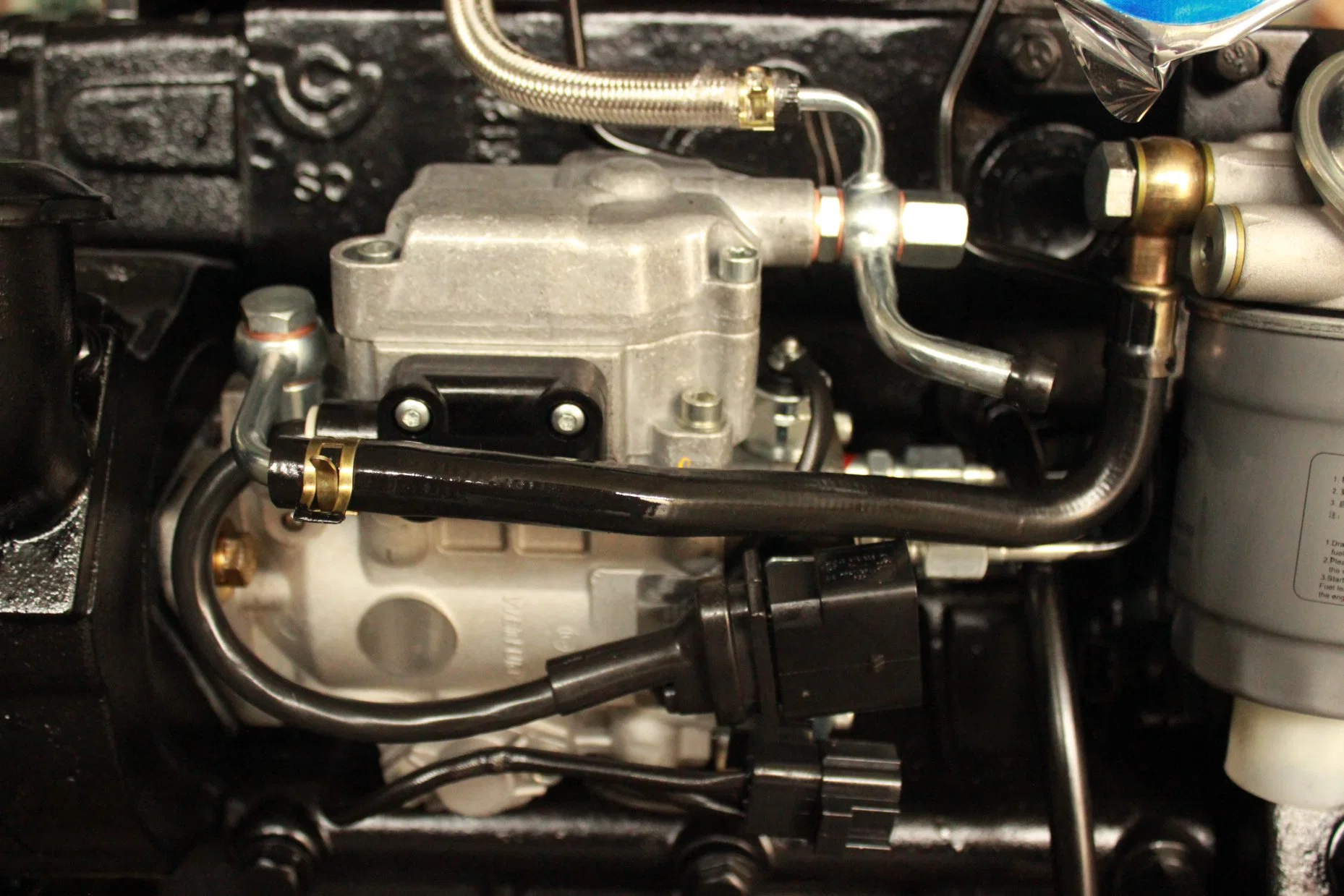 Brandneuer 2 Zylinder LC Huasen Kubota Diesel Marine Motor