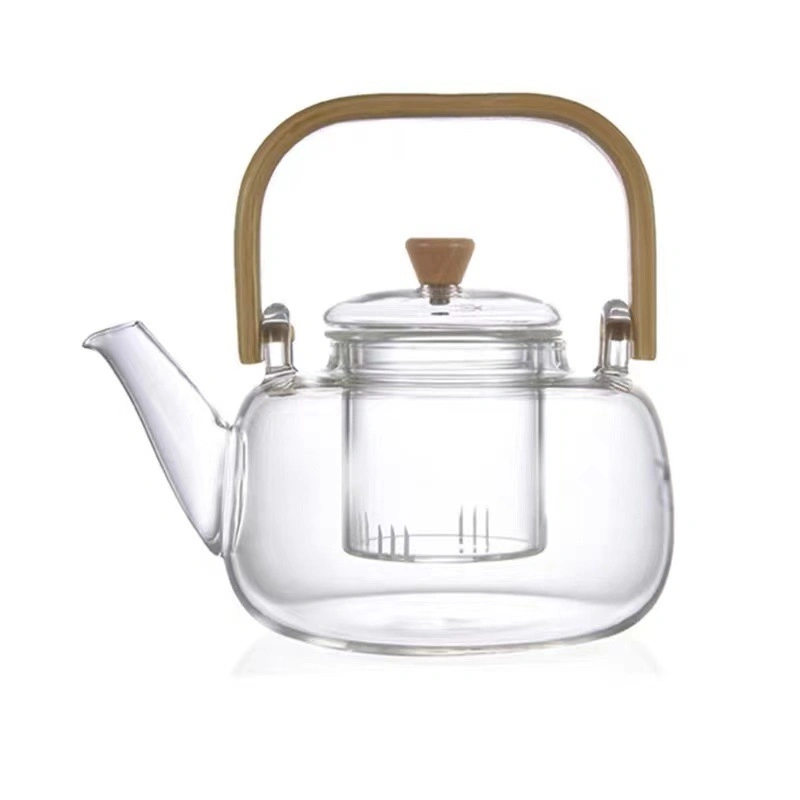 Manufacturers Wholesale/Supplier Beam Pot Glass Tea Pot Boiling Teapot Tea Health Pot