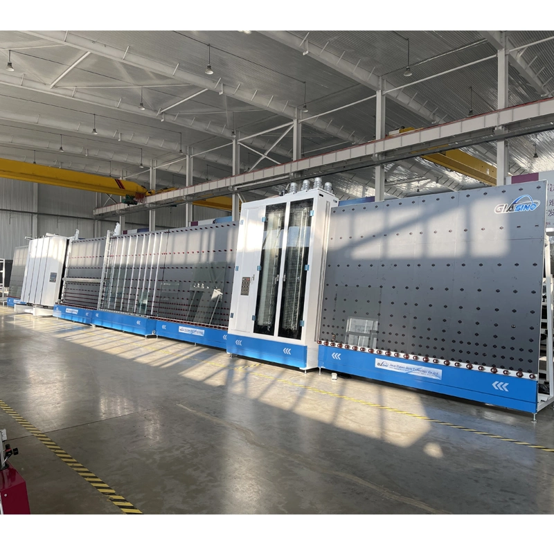 Lbj2000 Vertical Insulating Glass Rolling Pressing Production Line / Double Glaze Glass Produce