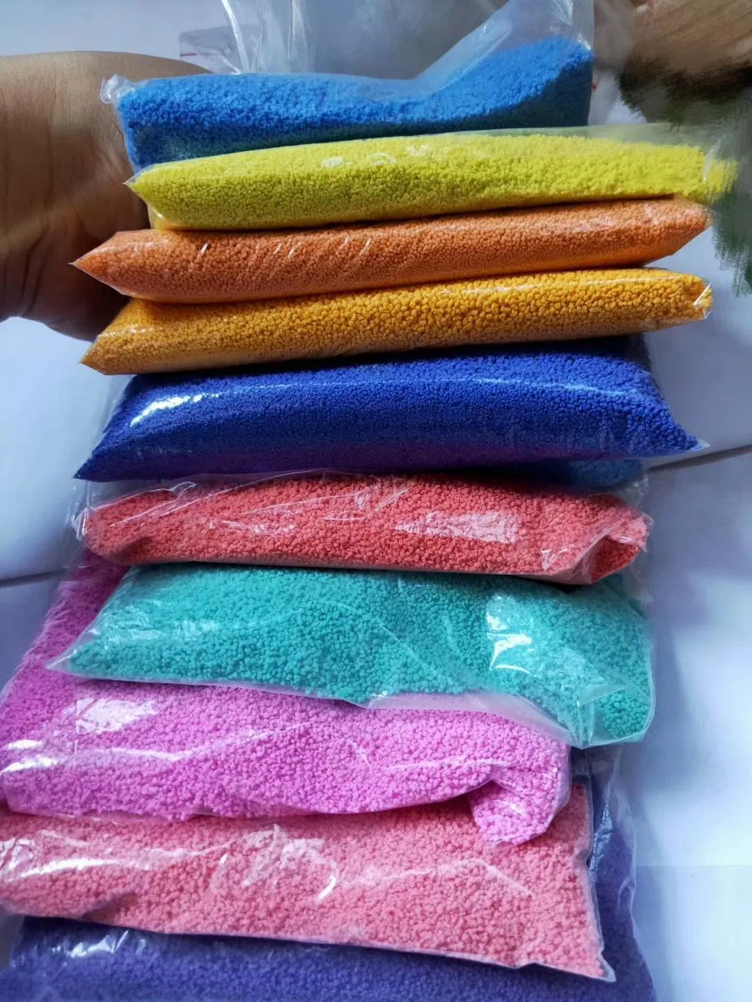 Precio de fábrica Colorful Speckle para detergente polvo de lavado