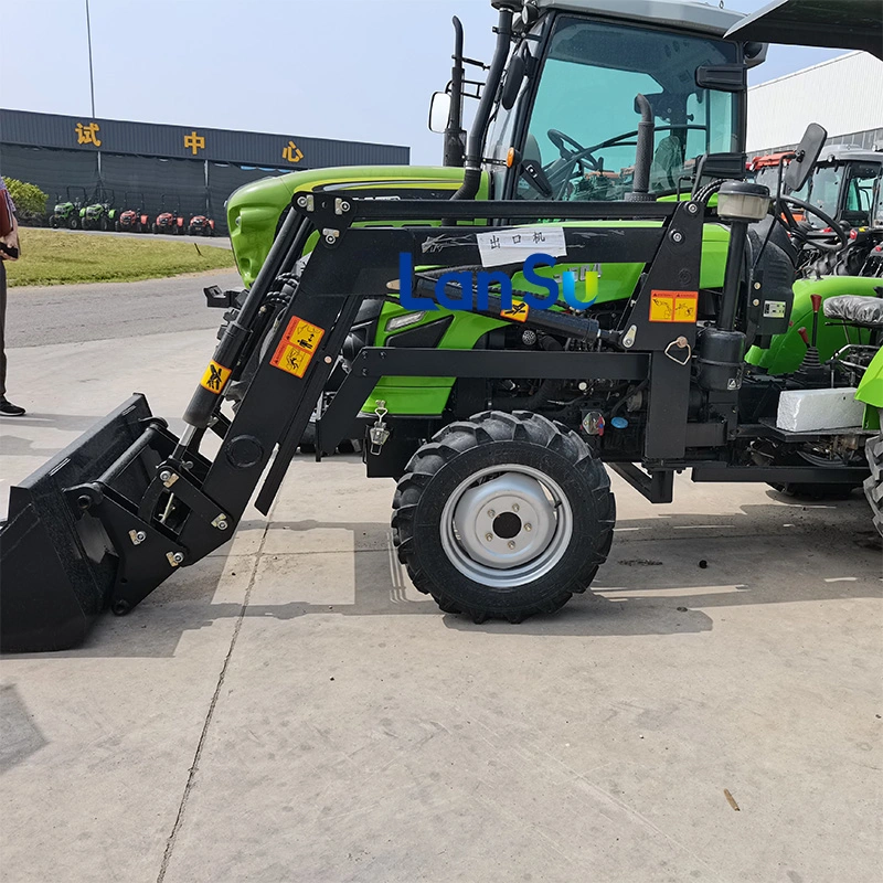 Venta caliente 4WD Tractor Agrícola China grandes ruedas de tractor agrícola con certificado CE ISO para la venta