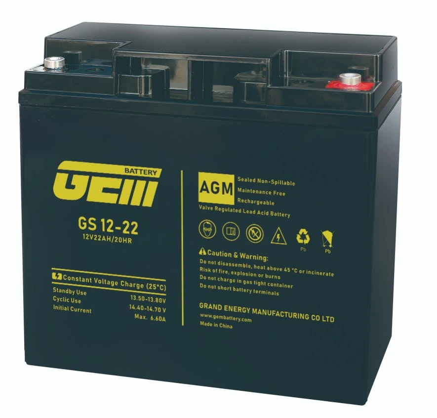 Factory Price 12V 20Ah AGM Solar Gel Battery 12V UPS Batteries