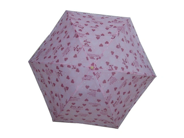 3 Super Mini Parapluie de poche de pliage parapluie (3FU017)
