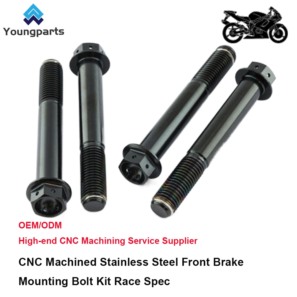 Upgrade Your Motorcycle's Brake System with CNC Turned Stainless Steel Bolts