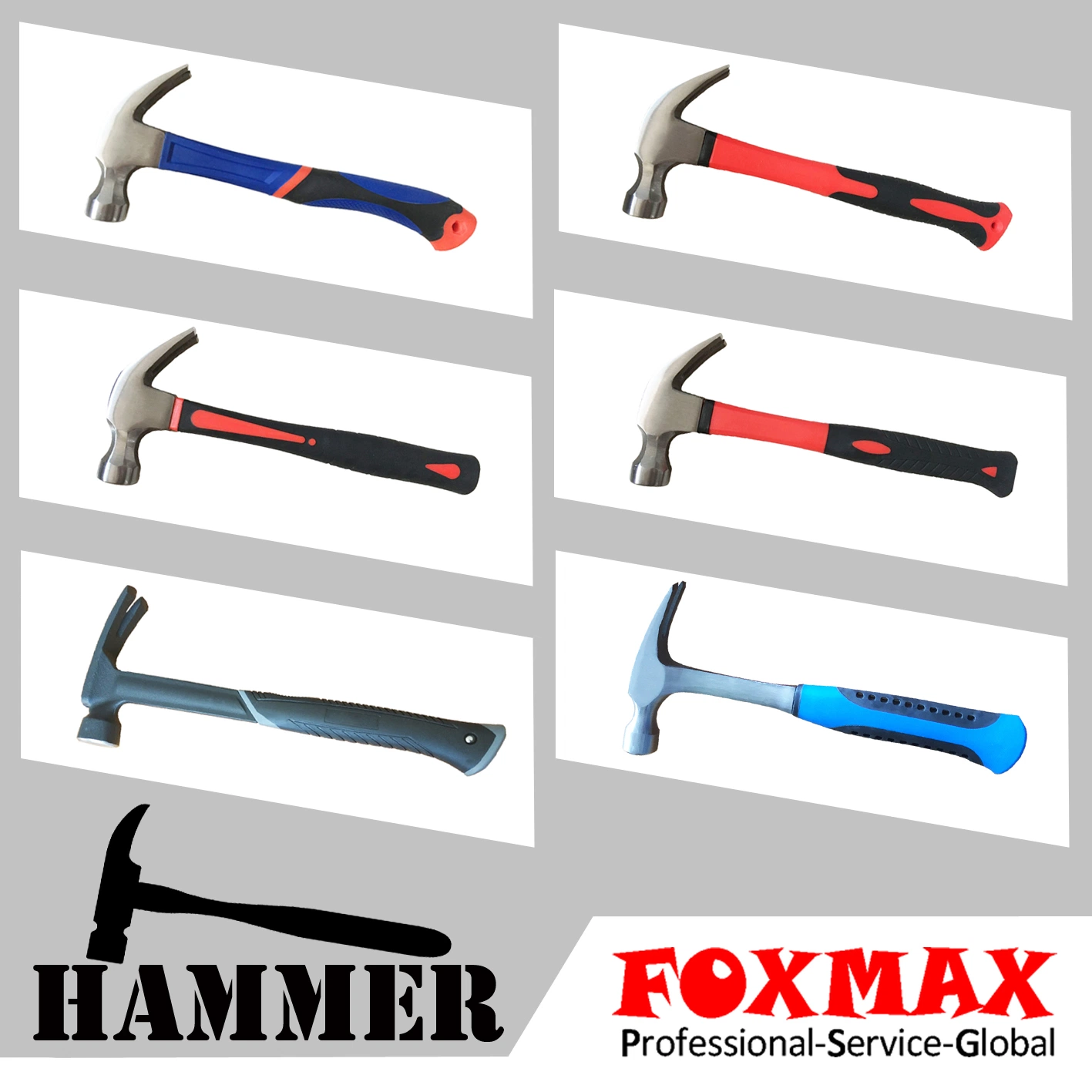 Hand Tools Claw Hammer with Steel Handle (FM-HM-059)