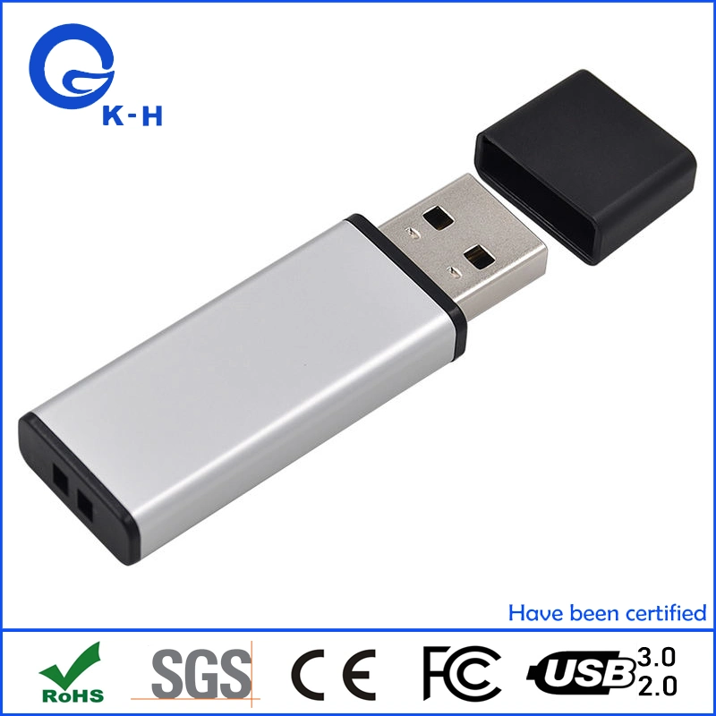 ذاكرة فلاش USB 2.0 3.0 سعة 16 جيجابايت من الألومنيوم المعدني الكلاسيكي