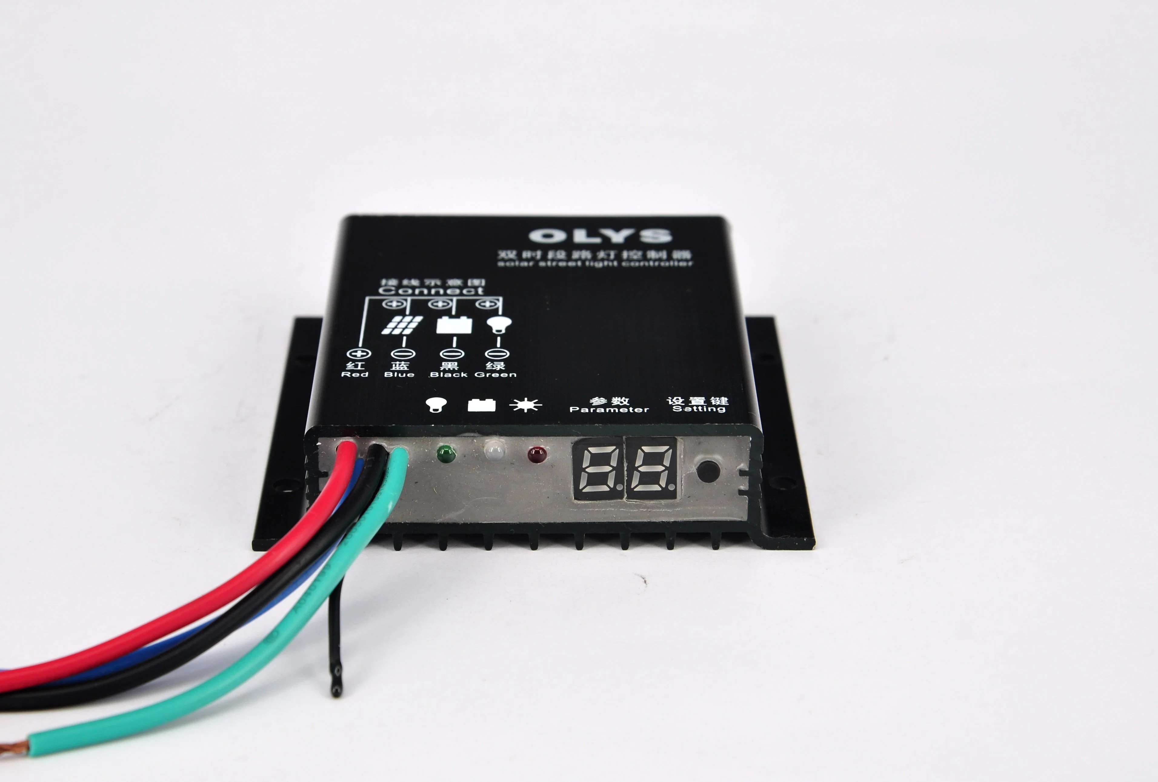 Skc 12VDC 24VDC LED and Digital Display PWM Street Light Controller