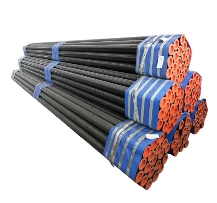 Tubo de aço sem costura ERW API 5L Psl1/Psl2 (tubo SMLS para oleoduto e gasoduto) grau B X42 X52 X60, X65, X70, X80 Sch40 Schxs Std China