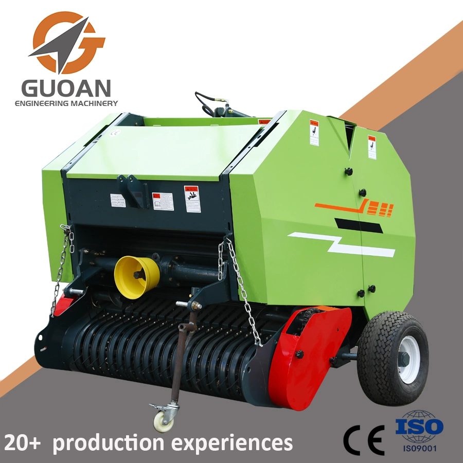 Guoan Best Quality 850 Round Baler Supplier Wholesale/Supplier Cheap Agriculture Products Balers Seller New Mini Round Farm Tractor Baler Machine