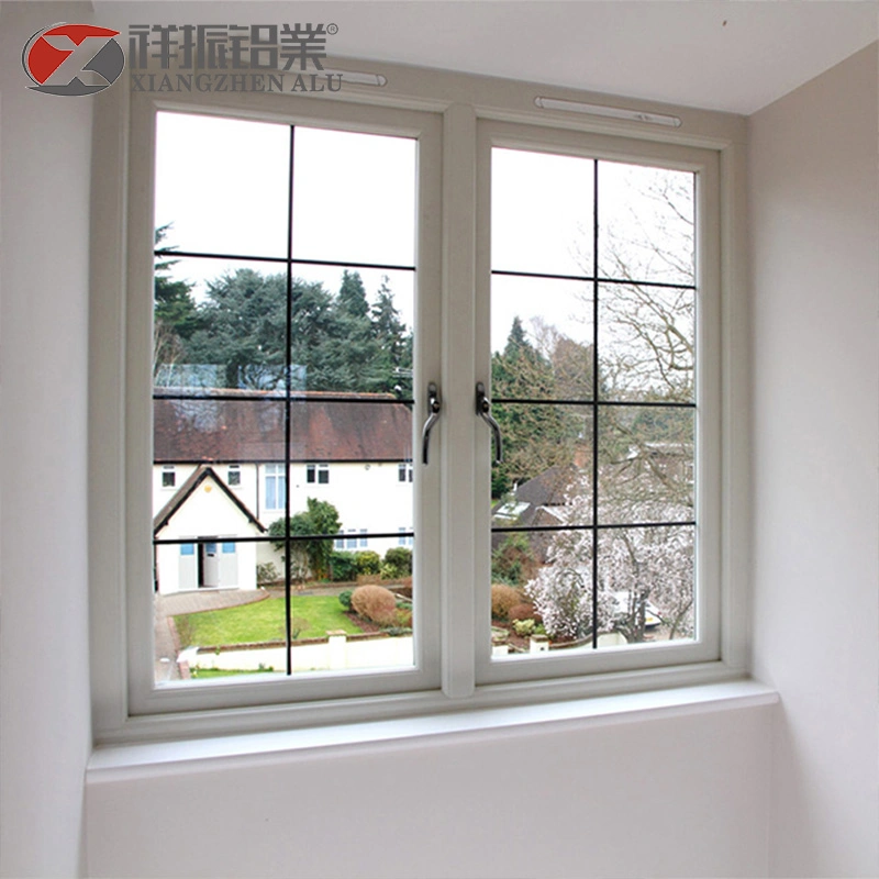 USA Marekt Hurricane Impact Proof Aluminium Alloy Framed Low-E Glass Casement Window