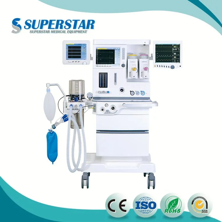 SGS Approved10.4"Colorful TFT LCD Display Screen Medical Anestesia Equipment