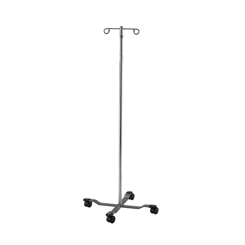 Factory Price Infusion Hook Drip Hospital Medical Equipment Height Adjustable Stand Hospital IV Pole