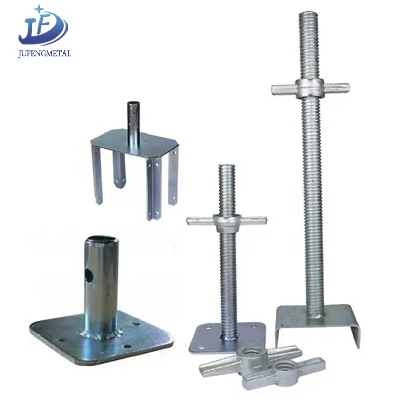 Scaffolding Galvanized Painting Hollow Scaffolding Construction Base Screw Jack