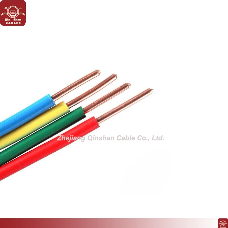 1.5mm 2.5mm 4mm 6mm 10mm Single Core Copper PVC House Wire Electrical Cable Building Wire
