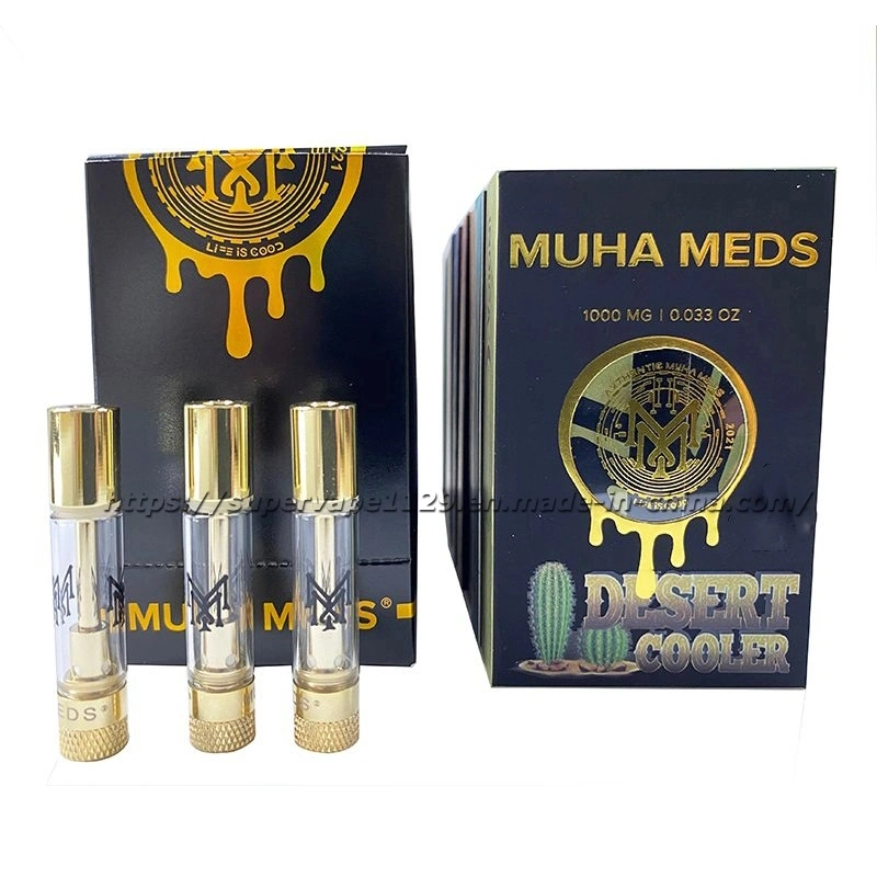 2023 Premium Quality Muha Meds 510 Thread Cartridge Vape Ecigarette Atmoizer 0.8ml 1ml