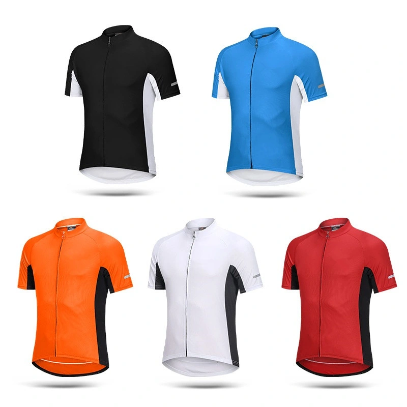 Los hombres Ciclismo Bicicleta ecológica ropa transpirable Cómoda camiseta de gimnasia