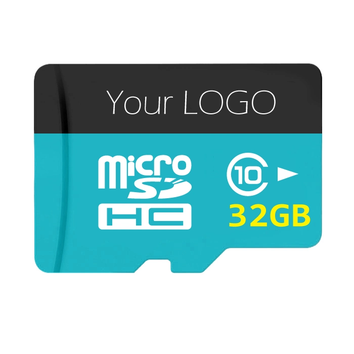 Logotipo personalizado de alta calidad 2-128GB Tarjeta de memoria SD para teléfonos móviles Tarjeta TF 16GB