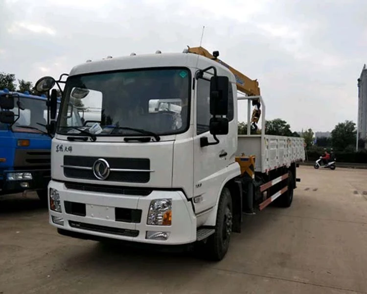 Dongfeng Kr Cummins Engine 6ton Boom Truck for Sales