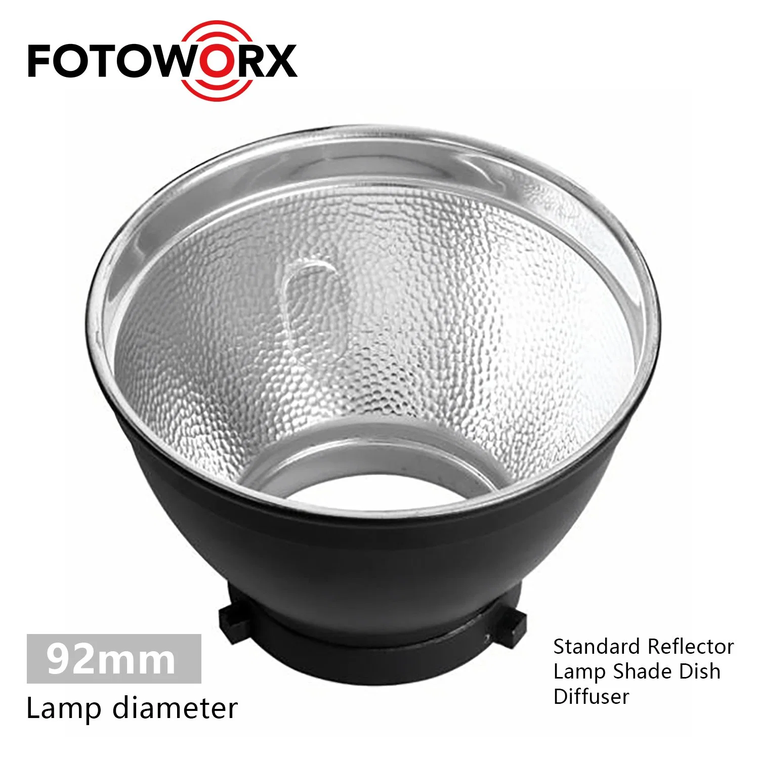 Reflector Lampshade Dish Diffuser for Studio Strobe Flash Light