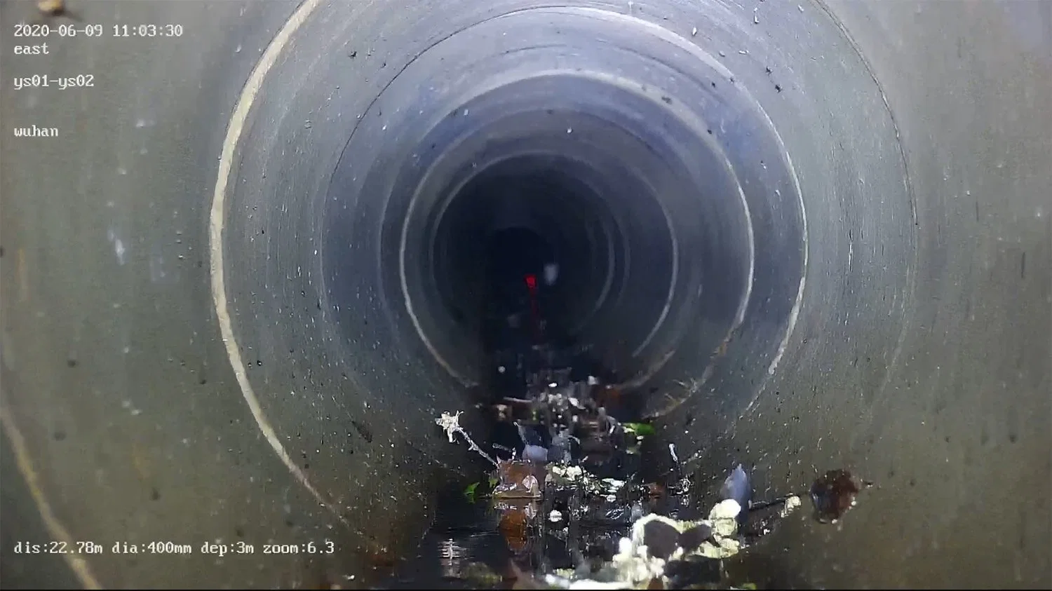 Environmental Sewer Drain Manhole Inspect Pole Camera