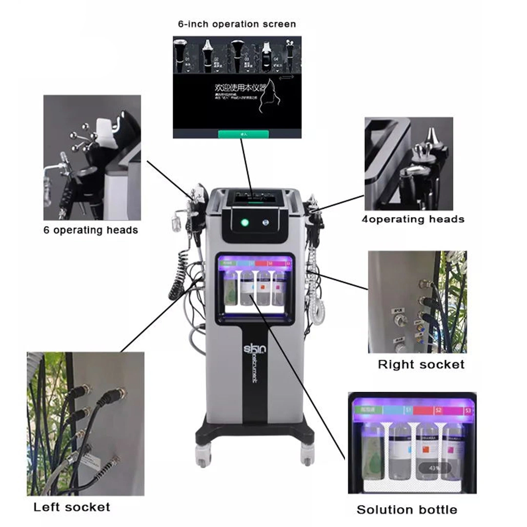 Beauty Salon Equipment 9 in 1 Smart Multifunction Facial Beauty Machine