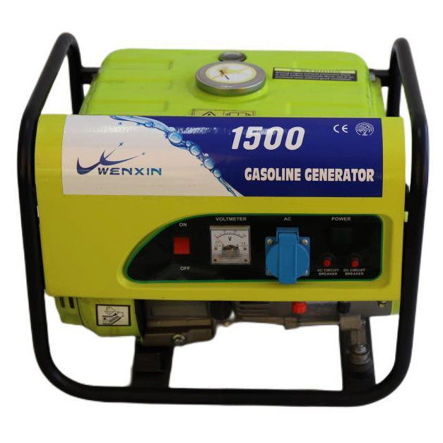 New Design Household Portable Hand Starting Fuel 1500W Power 220V/230V Gasoline Generator for Sale