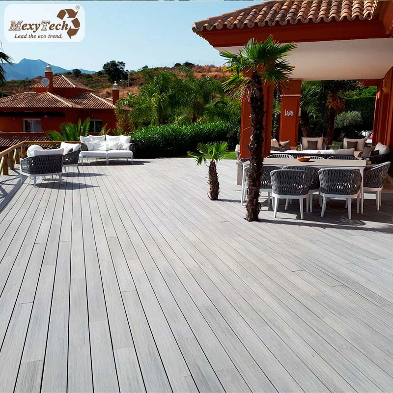 Outdoor Co-Extrusion WPC Composite Deck Flooring Used for Swimming Pool