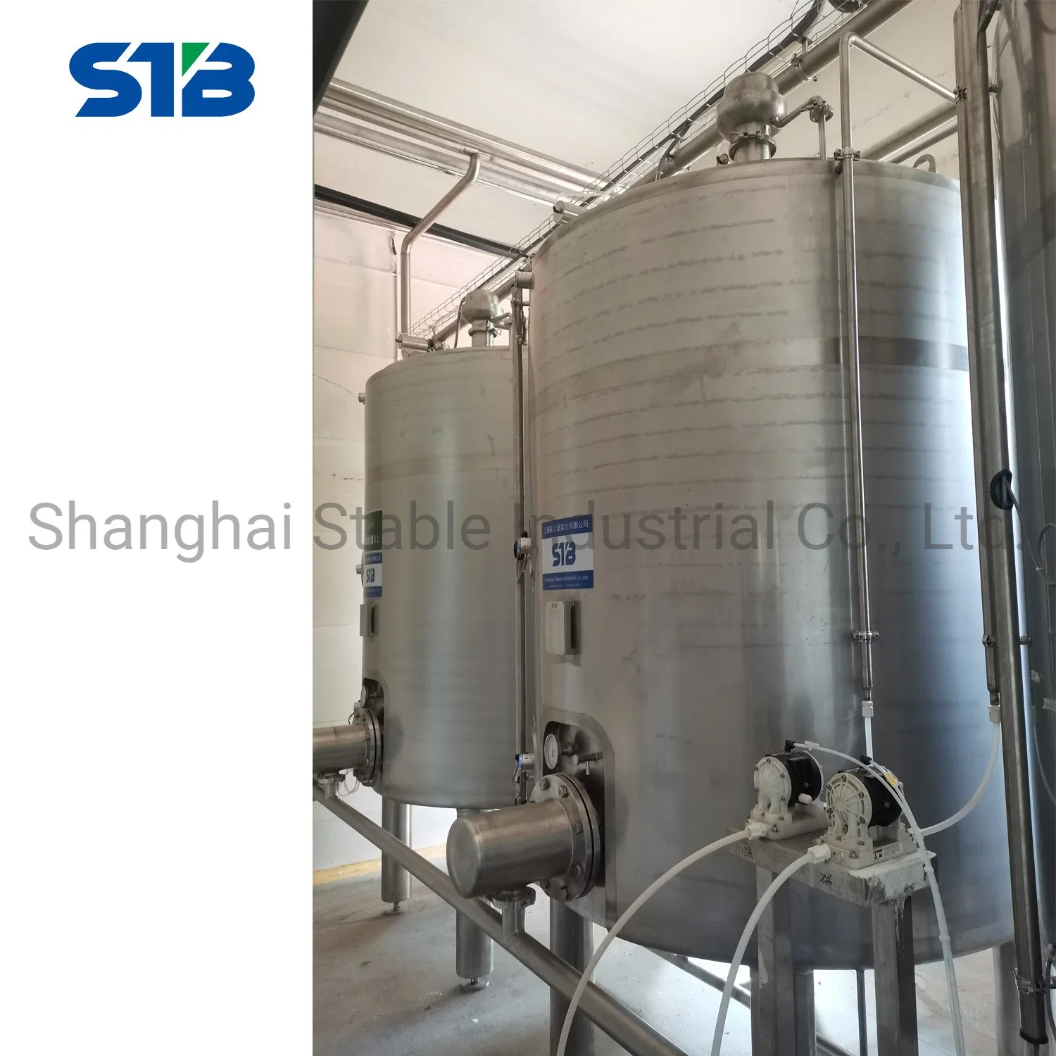 Hot Sale Flow Rate and Temperature Auto Control CIP Cleaning System Milk