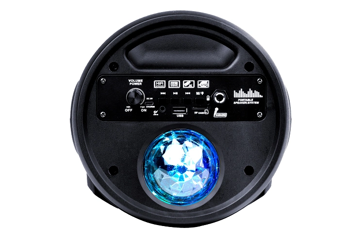 Sctyr6.5-01 Shinco Speaker with Ball LED Light Promotional Wireless Bluetooth Speaker