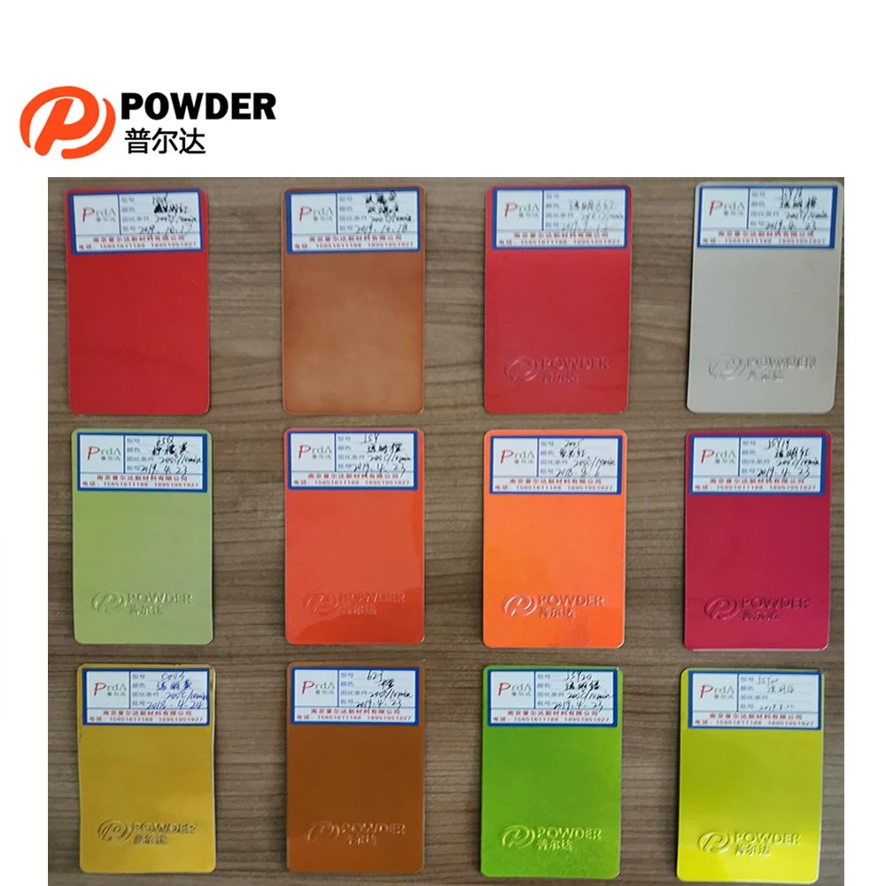 Popular Color Turquoise Green Ral6016 Polyester Coating Paint Epoxy Polyester Powder Coating