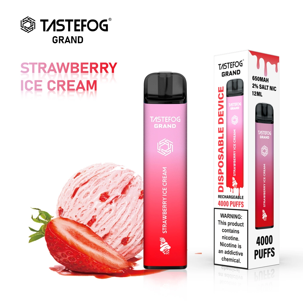 Vente en gros Tastebrug Grand Mini E cigarette 4000puffs stylo Vape jetable